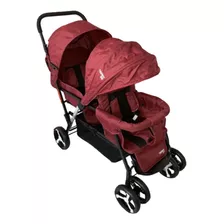 Carriola Twiny Roja Trendy Kids