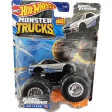 Hot Wheels Monster Trucks Fast & Furious Skyline Brian
