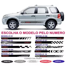 Par Faixa Lateral Ford Ecosport Freestyle Personalizada