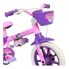 Bicicleta Infantil Nathor Aro 12 Feminina Cat De 2 A 6 Anos