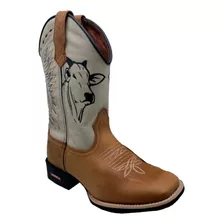 Bota Nelore Couro Bovino Texana Country 