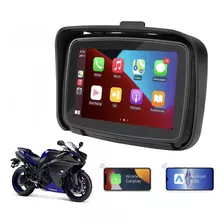 Estéreo Portátil Para Motocicletas Con Carplay Inalambrico