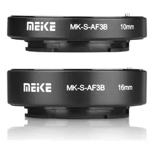 Meike Mk-s-af3b Tubo De Extensión De Enfoque Automático 10mm