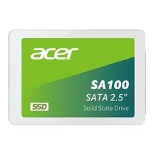 Solid State Drive Acer Ssd 120gb Acer Sa100 + Nf