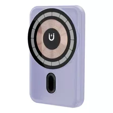 Batería Externa Ibox Magnética, 5000 Mah, 15w, Morado