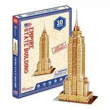 Empire State Building - Puzzle 3d - 24 Piezas - Cubicfun