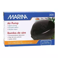 Aireador Bomba De Aire Marina 200 Acuario Hasta 225 Lts