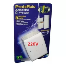 Protetor De Geladeira Freezer Quedas De Energia E Raios 220v