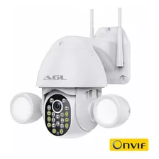 Camera De Segurança Ip Wifi A Prova D'água 3mp Agl