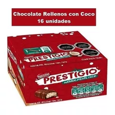 Chocolate Prestigio Relleno Con Coco Caja X 16 Unidades