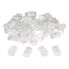 Conectores Rj45 Cat5e Nexxt Funda 100 Unidades 100% Cobre