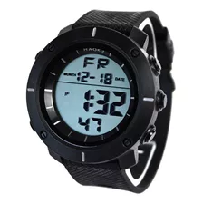 Reloj Digital Grande Para Hombre Con Cronometro, Luz Oferta!