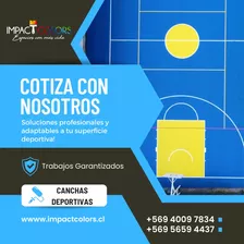 Pintado De Canchas Deportivas En Colegios