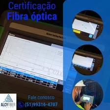 Alcyfiber: Certificação De Fibra Óptica E Rede Lógica Utp