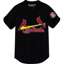 Camisola Jersey Cardenales San Luis M1 Negro Ch M G Eg 2eg