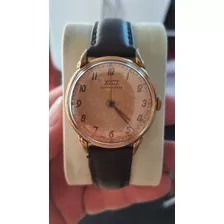 Reloj Tissot Enchapado En Oro Año 1945 A Cuerda Impecable!