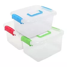 Caja Organizadora Multiproposito Con Tapa Y Asa 6 Litros