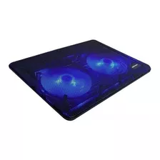 Base Cooler Notebook Hasta 17 Doble Fan Luz Led Usb Pad