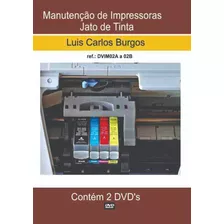 Dvd Aula Físico,manutenção Impressora Jato De Tinta