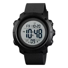 Reloj De Hombre Con Movimiento Digital Skmei 1426 En Blanco