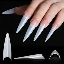 Tip Stiletto Extralargo Natural Xxl Klz X4 Con 600 Pzs 