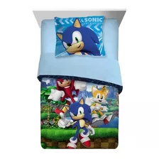 Edredon Sonic The Hedgehog 2 Pzs Individual / Matrimonial