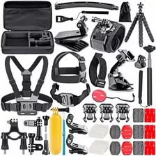 Kit 50 Accesorios Para Cámara Gopro Hero 3 4 5 6 7 8 9 