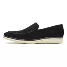 Sapato Mocassim Casual Slip On Bocelli Tarragona 19854 Preto