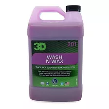3d Wash N Wax - Jabn De Lavado De Coche, Ph Equilibrado, F