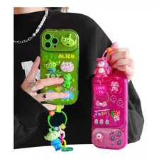 Funda Case 3d Toy Story Para iPhone + Cristal Templado