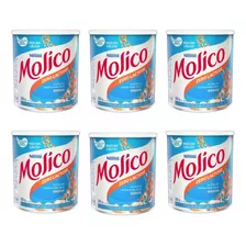 Kit 6 Latas Composto Lácteo Molico Zero Laectos Lata 260g