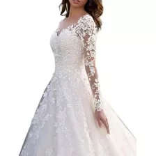 Vestido Novia Blanco Economico Sencillo B3