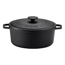 Panela De Ferro Caçarola Neo 2,6l Tampa E Alça De Ferro 22cm