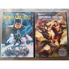 Dvds Superman /shazam E Batman E Mr. Freeze