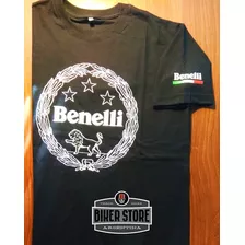 Remera Benelli Negro