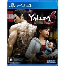 Yakuza 6: The Song Of Life - Ps4 Mídia Física Novo Lacrado