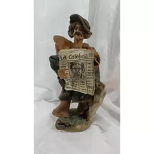 Figura Hombre Italiana En Terracota Cod 27854