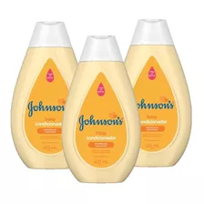 Kit 3 Condicionador Johnsons Baby Regular 400ml