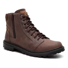 Bota Adventure E Casual Vnt Masculina Nebraska Zíper Lateral