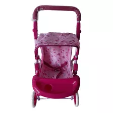 Coche Muñecas Grande Doll Stroller 3 Diseños Plegable