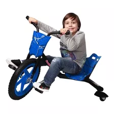 Carrinho Radical Gira Gira Bike Drift Trike Infantil - Fênix Cor Azul