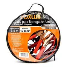 Carregador De Bateria Foxlux Automotivo 300a 3,5 Metros