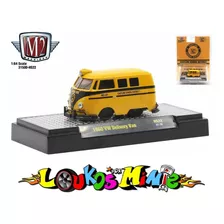 M2 1960 Kool Kombi Vw Delivery Van School Bus Hs22 Acrilico