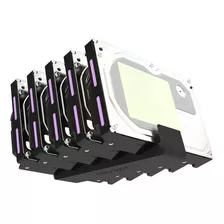 Suporte Rack Externo Horizontal Para Até 5 Hd 3.5 Organizado