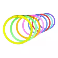 Pulseras Fluor X100 Luminosas Cotillon Colores Flúo Neon