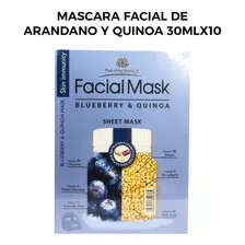 Mascara Facial De Arandano Y Quinoa 30mlx10 Piezas.