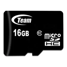 Memoria Team Group Microsdhc De 16 Gb, Clase 10, Incluye