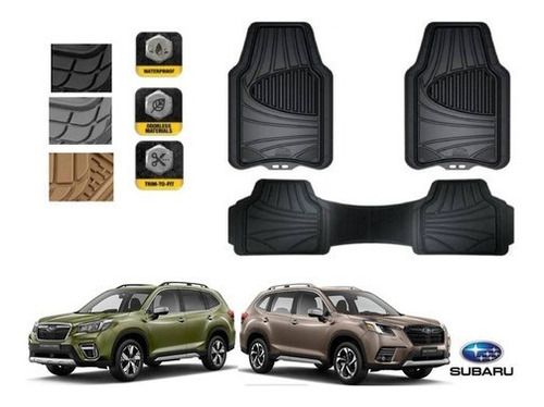 Tapetes Uso Rudo + Cajuela Subaru Forester 2019 A 2023 Armor Foto 4