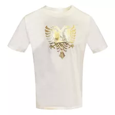 Camiseta Cavalera Masculina Indie Águia Foil Tape Off White