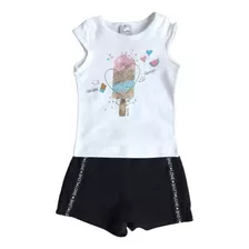 Conjunto Infantil Feminino Kely & Kety Picolé